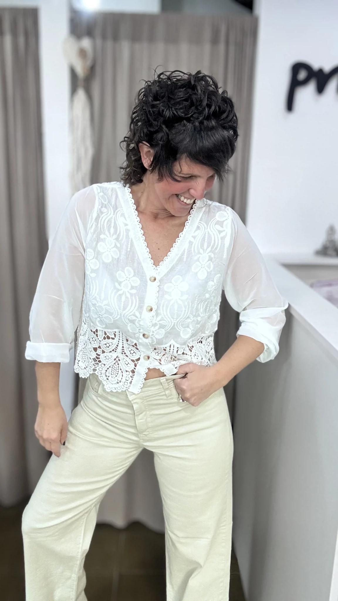 Camisa brodery