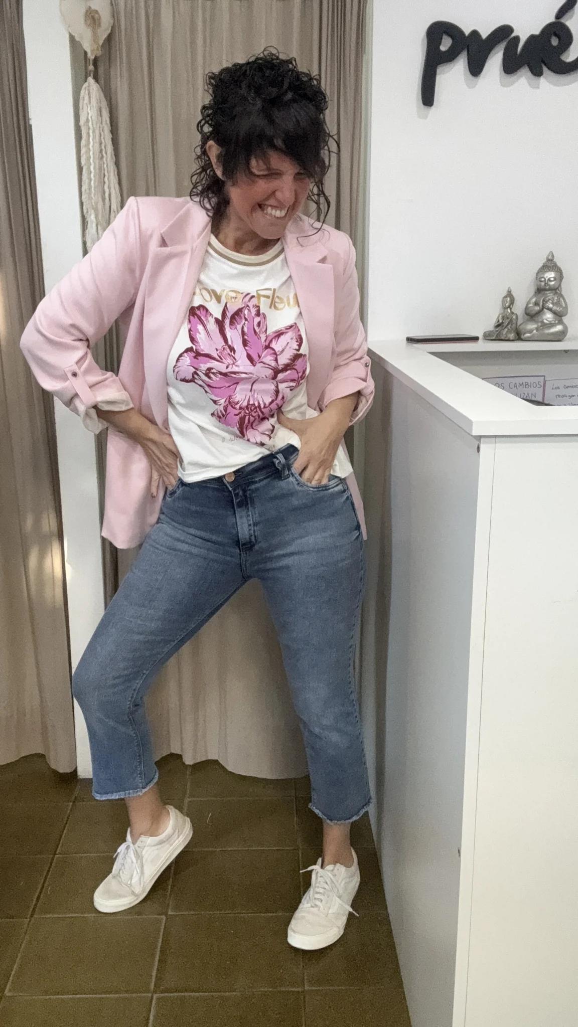 Jean Mom CENITHO ELASTIZADO