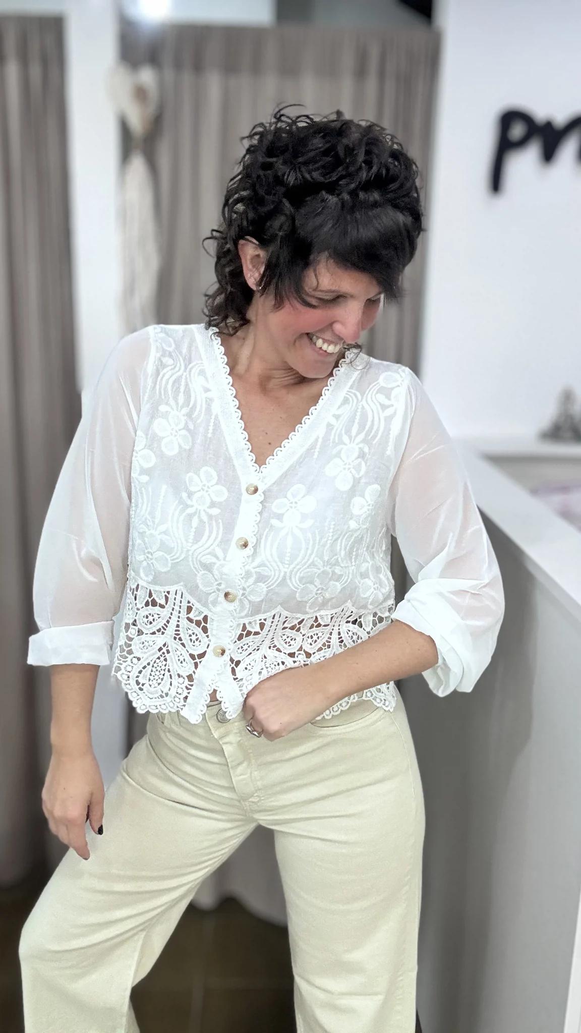 Camisa brodery